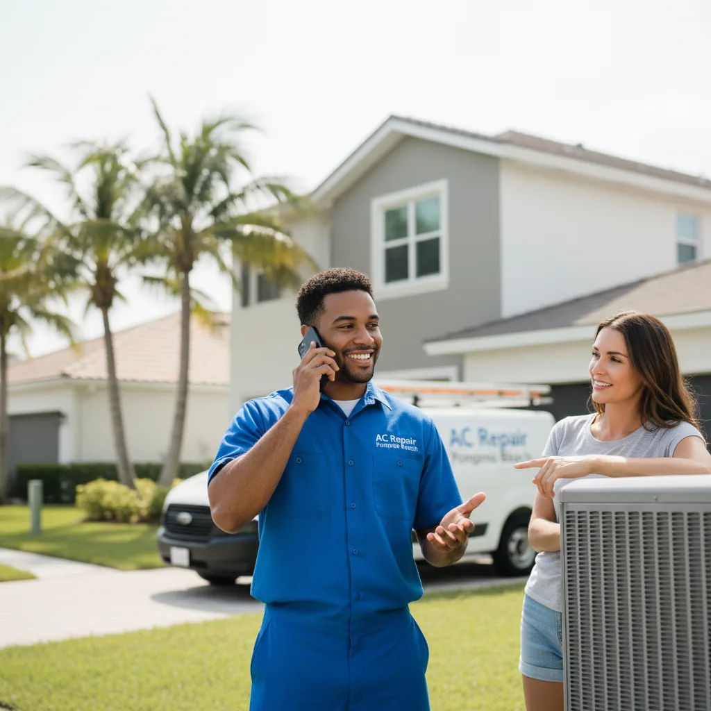 AC Repair Pompano Beach customer support in Newport Center